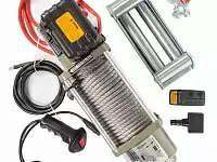 Лебедка автомобильная TOR ЛА SEC20000 г/п 9072 кг 28 м 24V