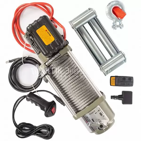 Лебедка автомобильная TOR ЛА SEC20000 г/п 9072 кг 28 м 24V